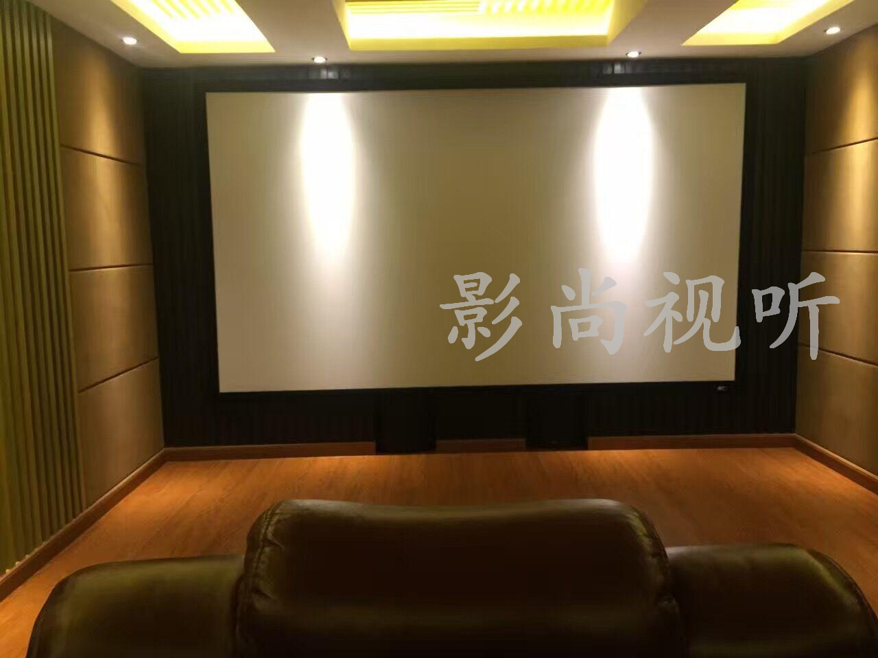 廣州番禺金山谷全景聲7.2.4家庭影院裝修設(shè)計(jì)案例